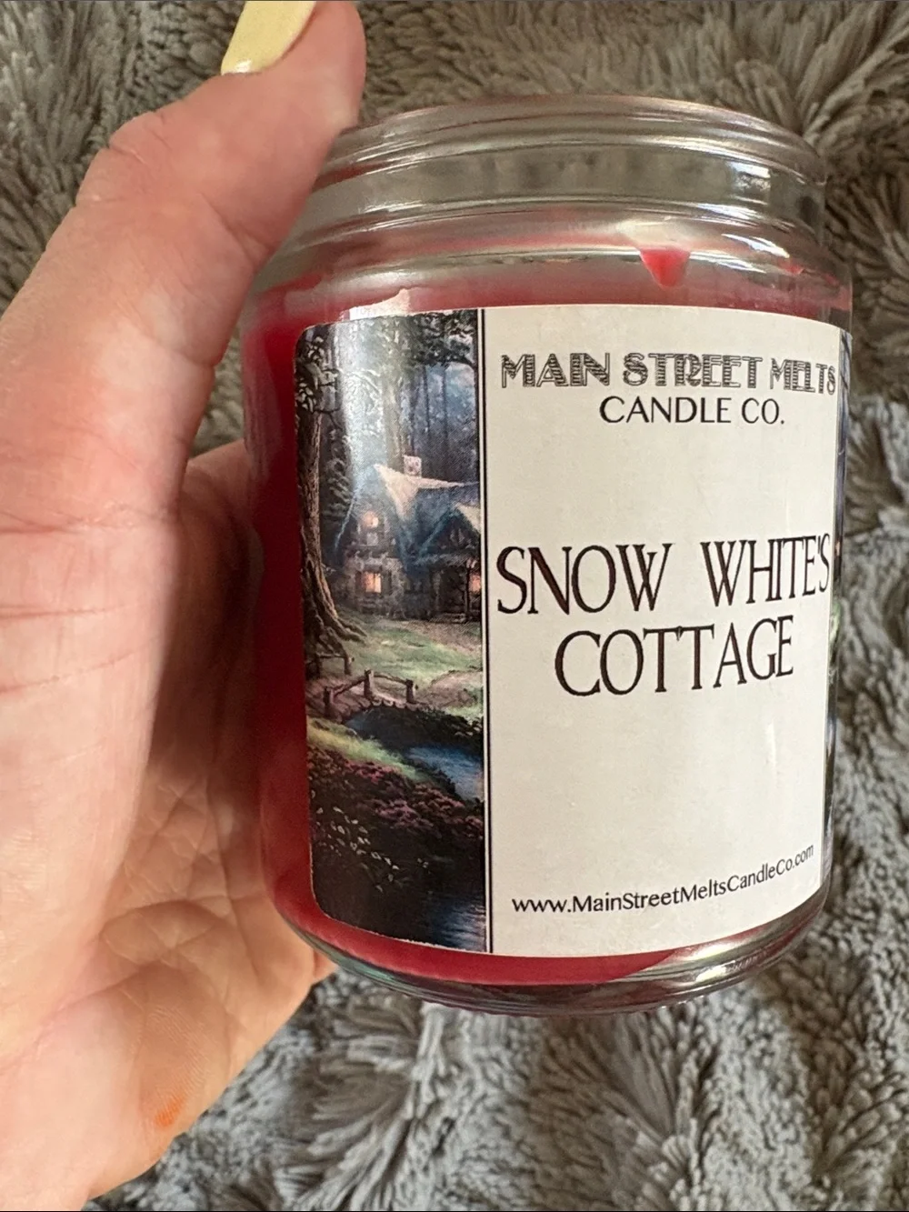 'Pirate's Life' Gray Scented Jar Candle Small Disney Inspired Snow White